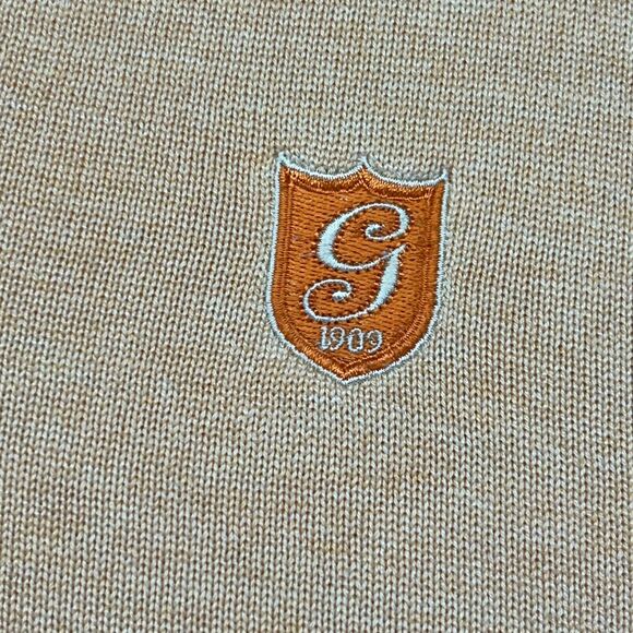 Peter Millar Sweater Vest Men XL V-Neck Silk Cashmere Blend Greensboro Golf Club - Picture 3 of 7